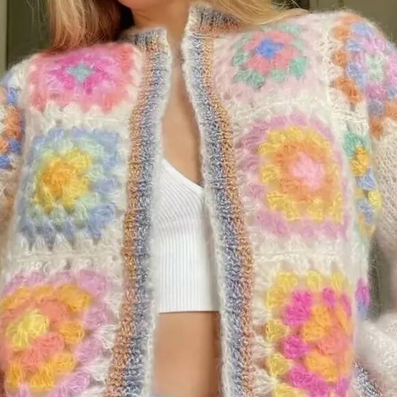 Stunning Handmade Cardigan  - Picture 5 of 7